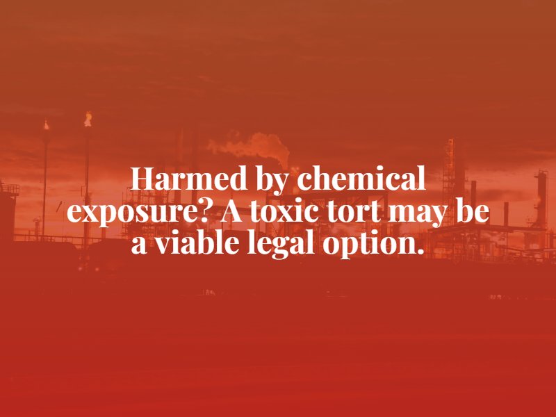 Toxic Tort Attorney