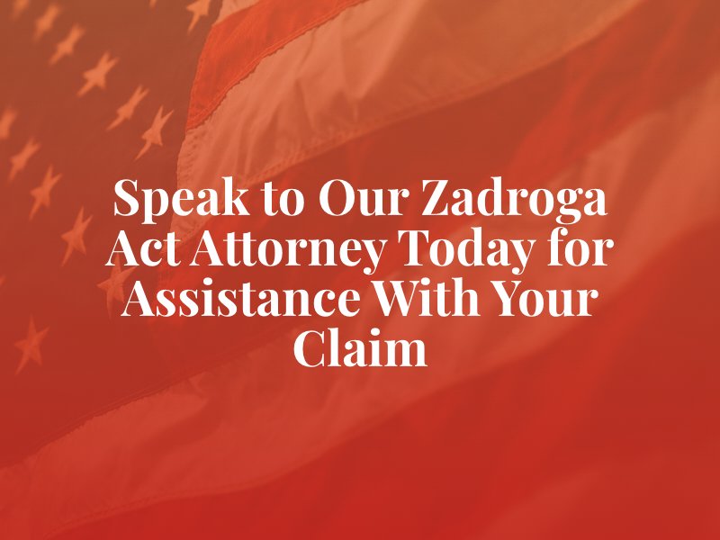 Zadroga Act Attorney