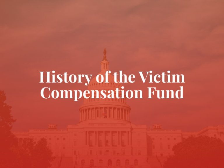 History of the Victim Compensation Fund