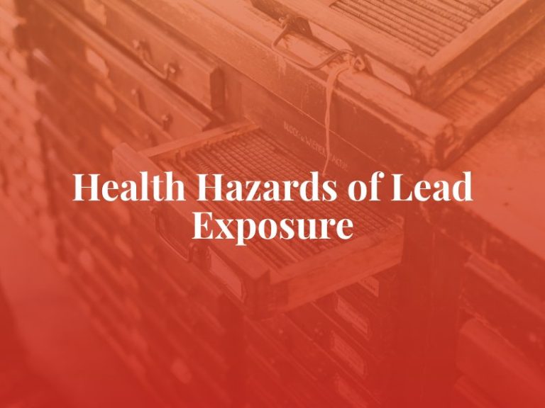 What Are the Health Hazards of Lead Exposure?