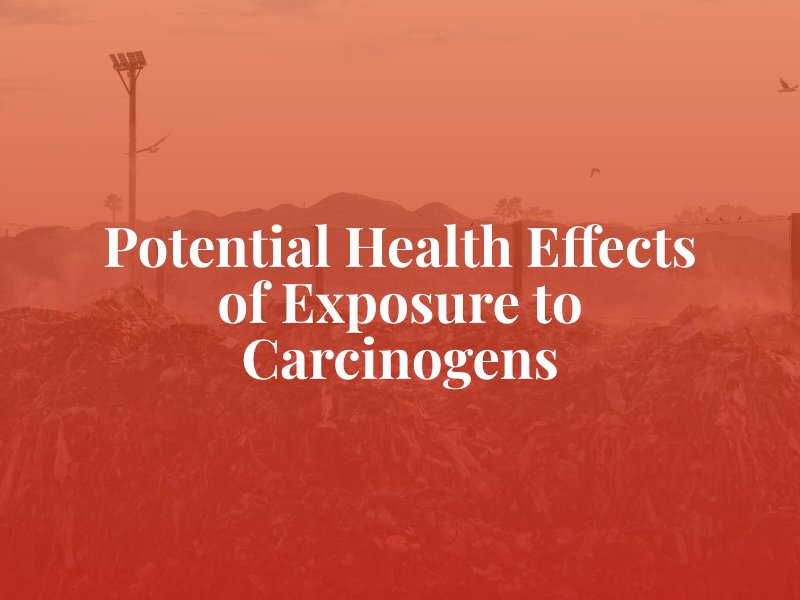 Potential Health Effects of Exposure to Carcinogens