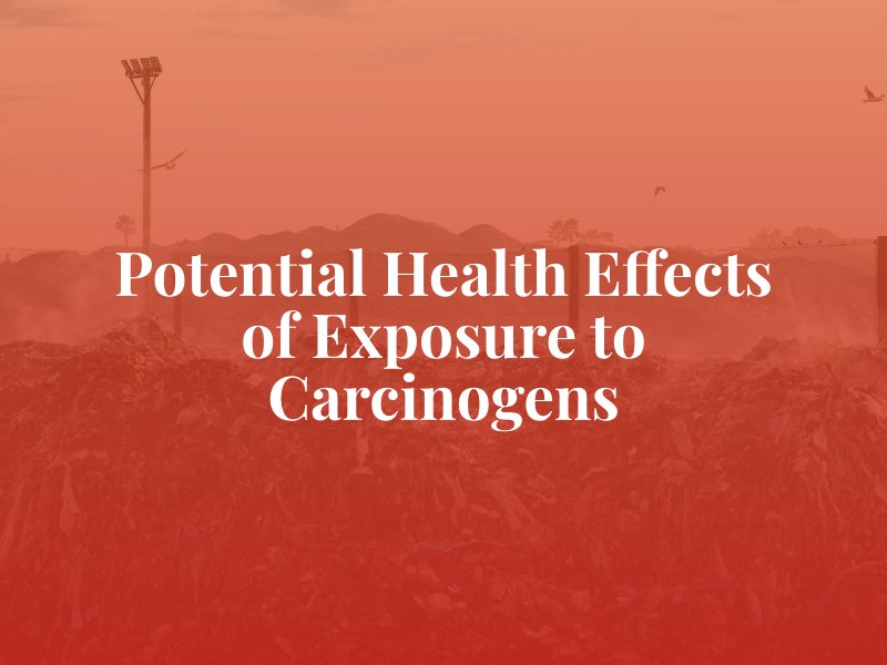 Potential Health Effects of Exposure to Carcinogens